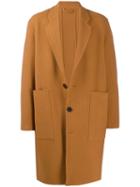 Études Classic Single-breasted Coat - Brown