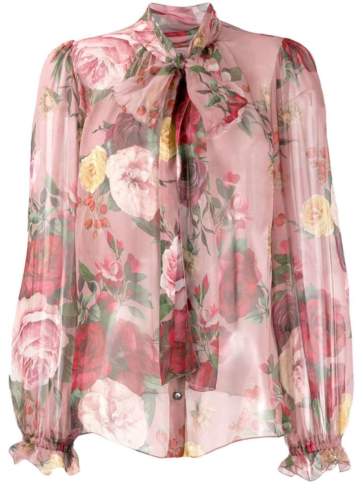 Dolce & Gabbana Romantic Blouse - Pink