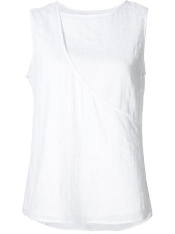 Shades Of Grey By Micah Cohen Wrap Detail Top