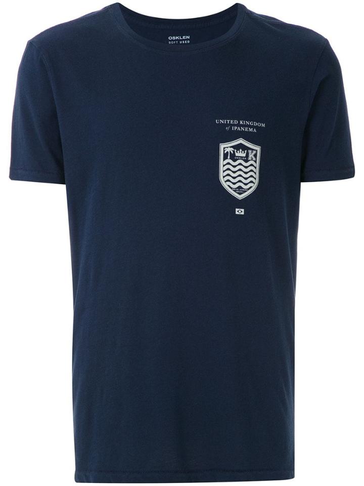 Osklen T-shirt With Print Detail - 0206