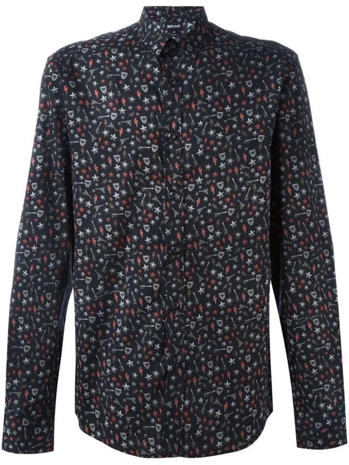 Just Cavalli Multi-print Shirt