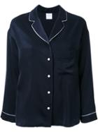 Cityshop Satin Shirt, Women's, Blue, Polyester