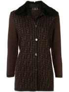 Fendi Pre-owned Zucca Pattern Jacket - Brown