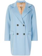 Alberto Biani Double-breasted Coat - Blue