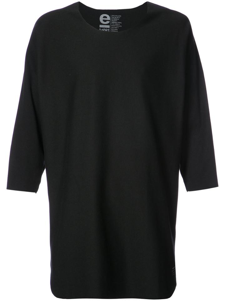 Osklen Wide T-shirt - Black