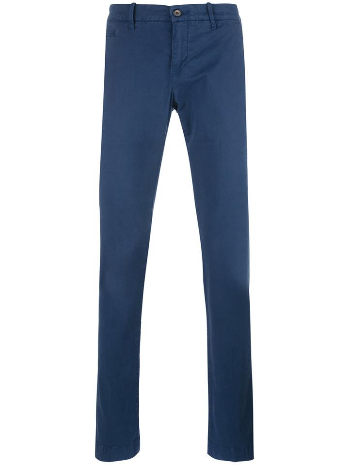Jacob Cohen Academy Classic Chinos, Size: 31, Blue, Cotton/spandex/elastane
