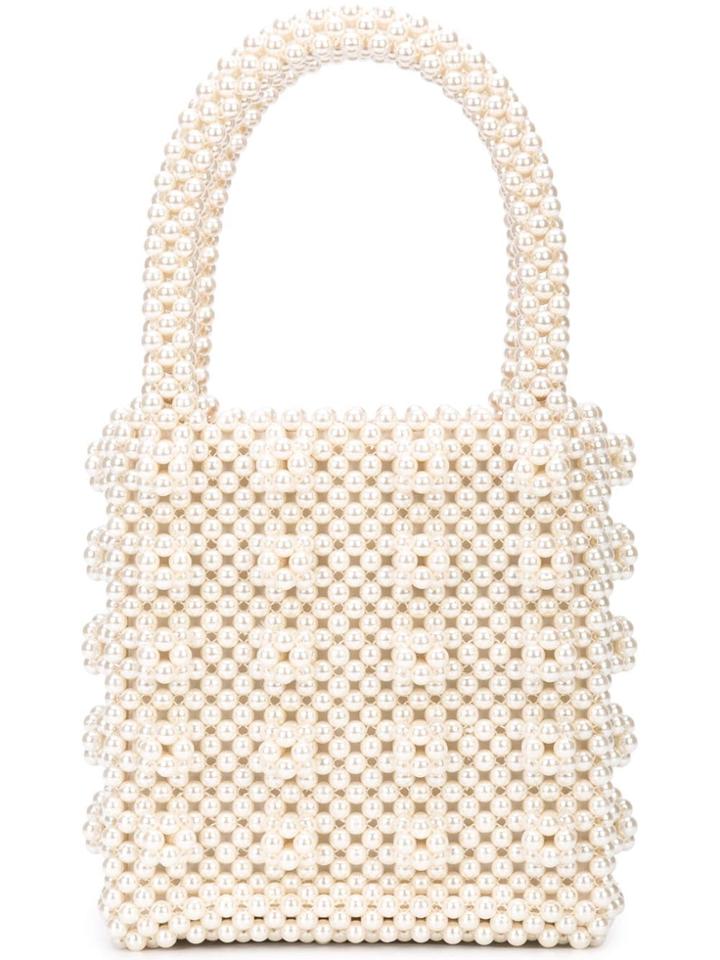 Shrimps Pearl Tote Bag - Neutrals