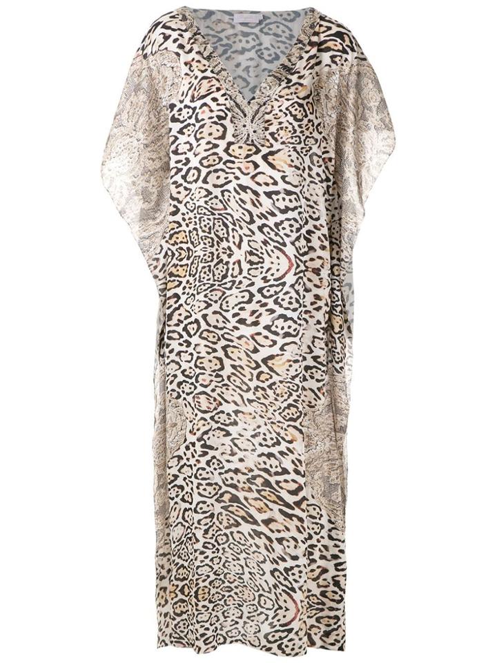 Brigitte Animal Print Pareo - Multicolour