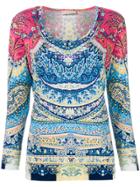 Etro Mixed Print Top - Multicolour