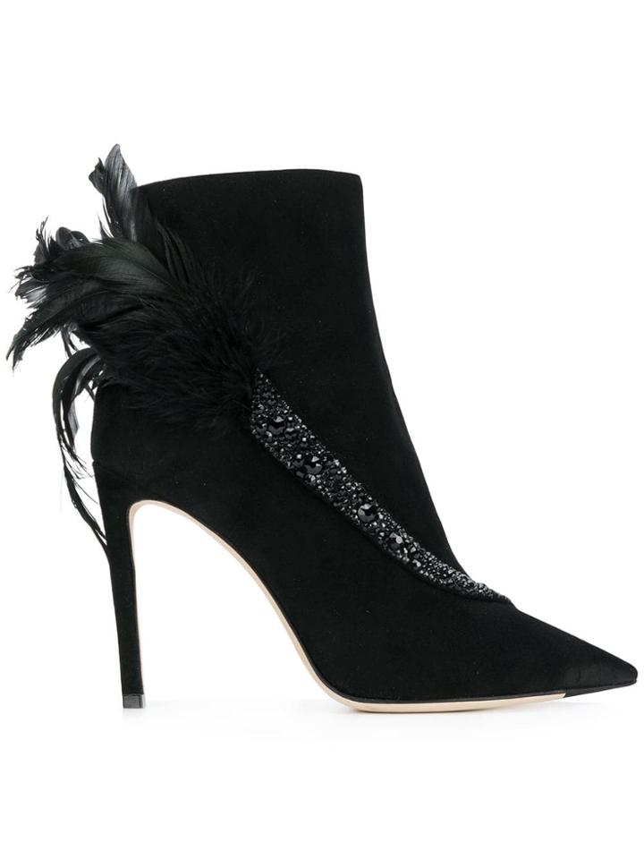 Jimmy Choo Tanya 100 Boots - Black