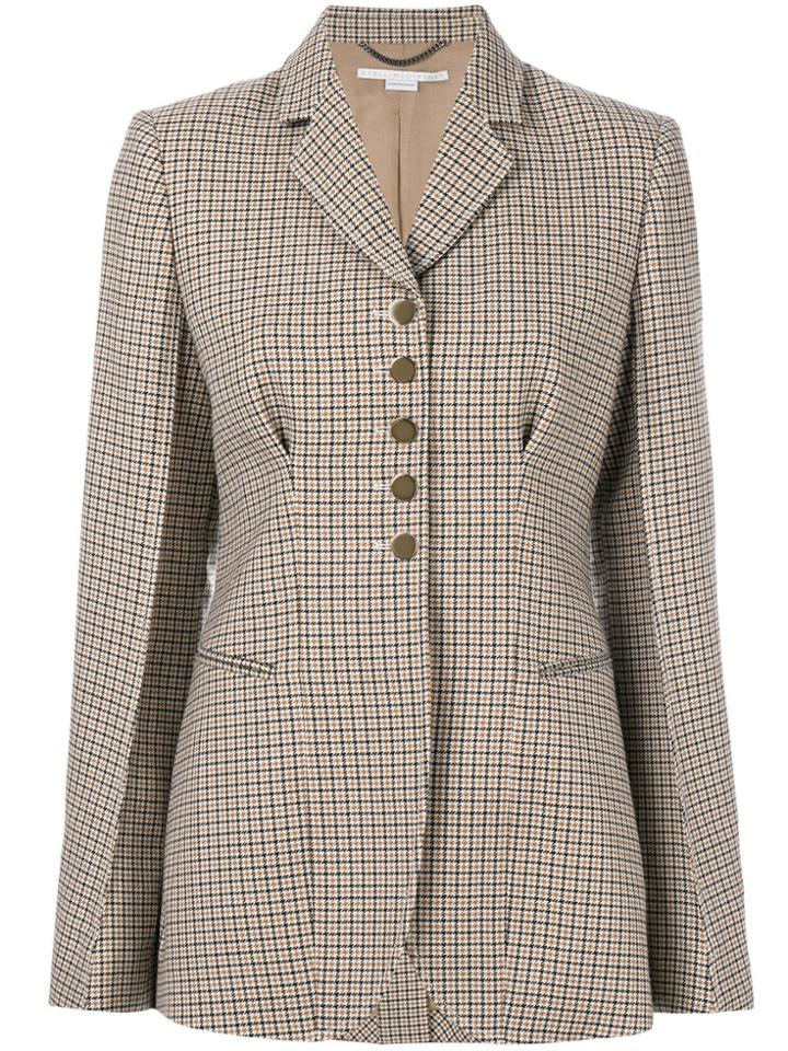 Stella Mccartney Herringbone Gael Jacket - Brown