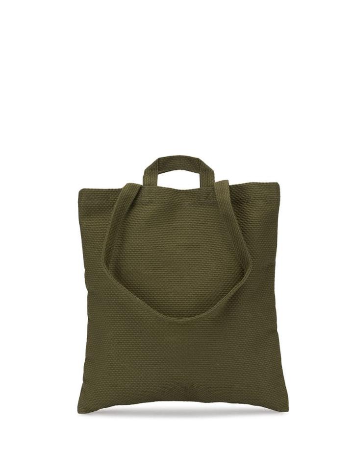 Cabas Foldable Flat Bag - Green