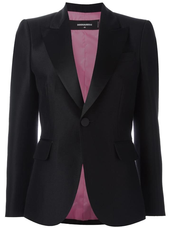 Dsquared2 London Suit Jacket, Women's, Size: 40, Wool/silk/polyester