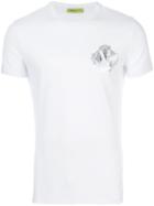 Versace Jeans - Logo Print T-shirt - Men - Cotton/spandex/elastane - Xxl, White, Cotton/spandex/elastane