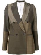 Ports 1961 Multi-check Blazer - Green