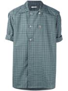 Aganovich - Double-breasted Shirt - Men - Cotton - 46, Green, Cotton