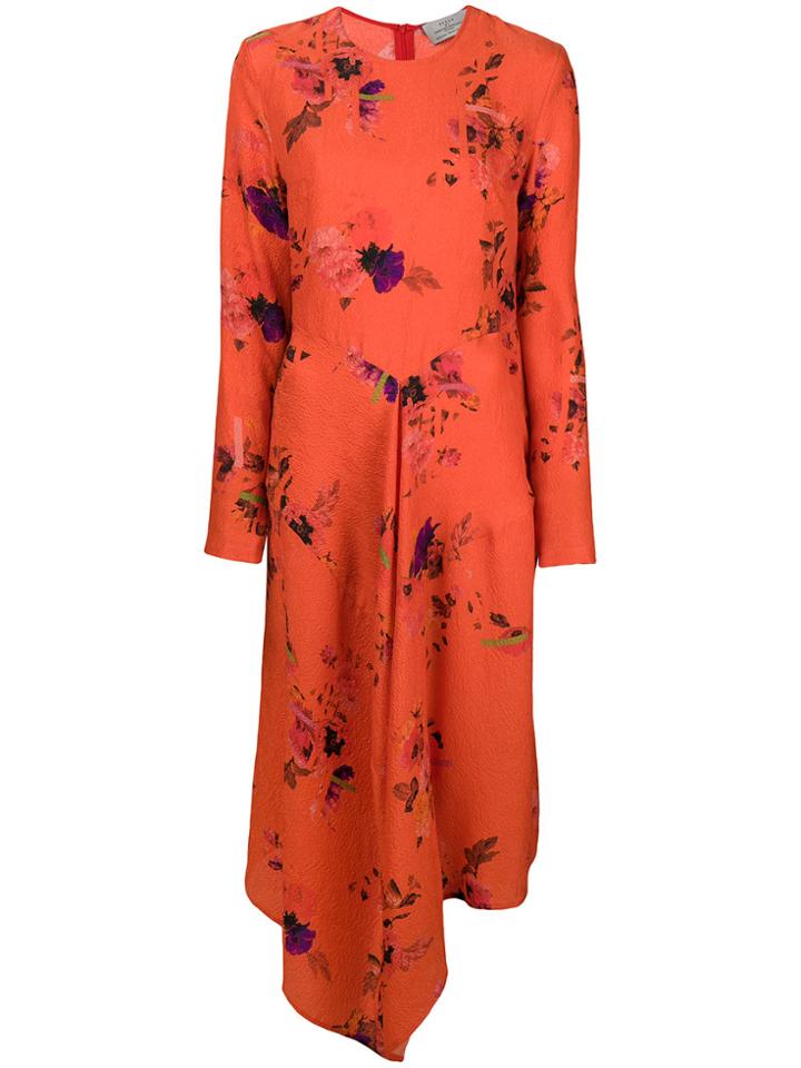 Preen By Thornton Bregazzi Floral Dress - Red