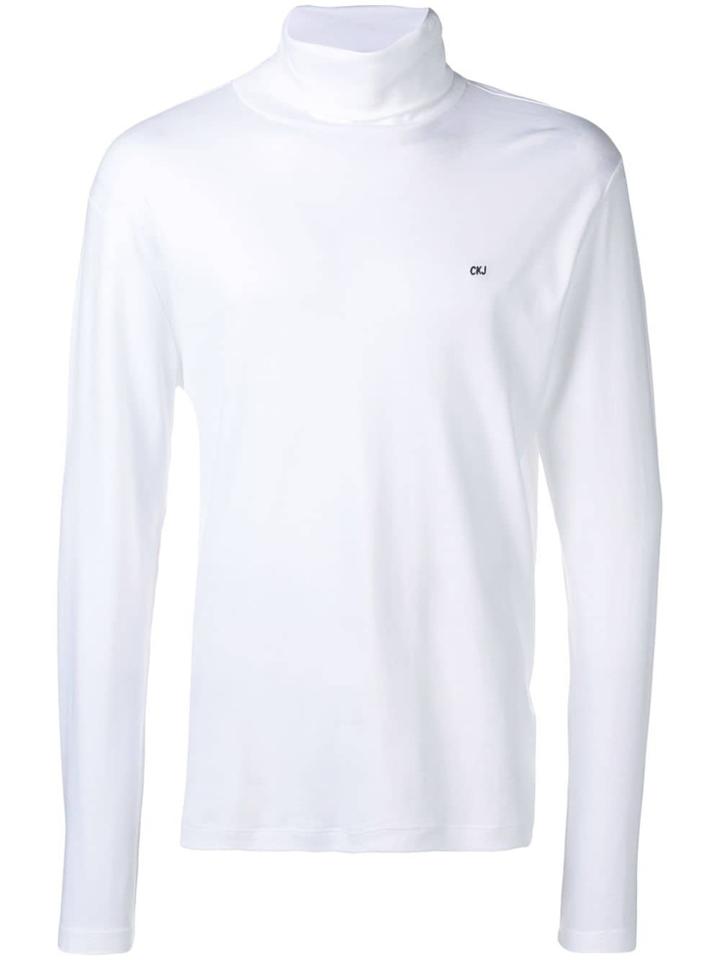 Calvin Klein Jeans Turtleneck Sweater - White