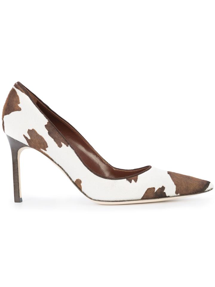 Manolo Blahnik Lisa 90 Pumps - Brown
