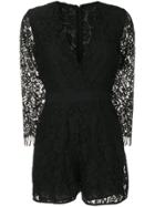 Pinko Lace Pattern Dress - Black