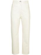 Nanushka High Rise Trousers - White