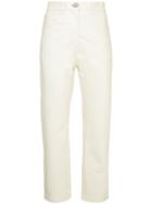 Nanushka High Rise Trousers - White