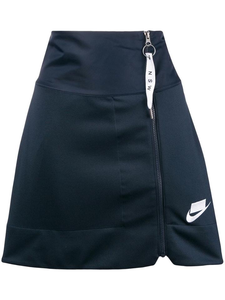 Nike A-line Zipped Skirt - Blue