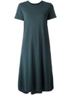 Labo Art Shift T-shirt Dress, Women's, Size: 0, Green, Cotton/spandex/elastane