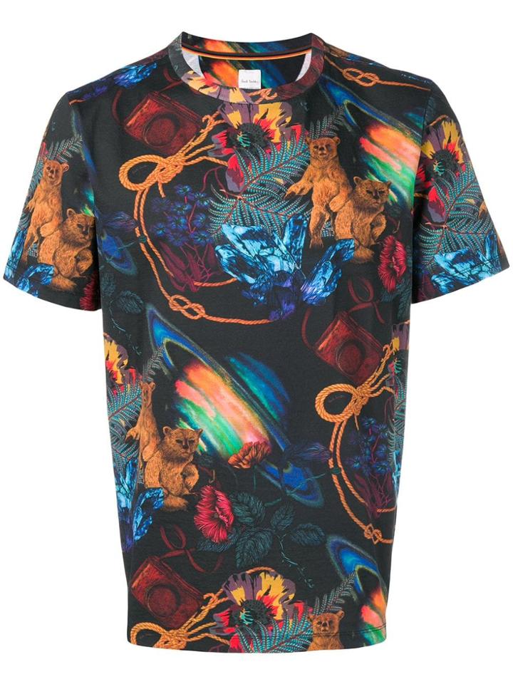 Ps Paul Smith Printed T-shirt - Black