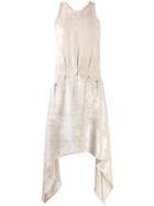 Atu Body Couture Silk Midi Dress - Neutrals