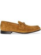 Burberry The Suede Link Loafer - Brown