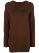 Romeo Gigli Pre-owned Loose Fit Sweater - Brown