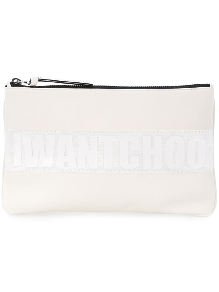 Jimmy Choo Nina Clutch - White