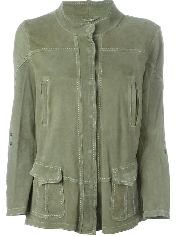 Sylvie Schimmel Banded Collar Multi-pockets Jacket