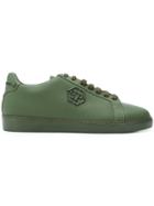 Philipp Plein Logo Plaque Low-top Sneakers - Green