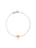 Gigi Clozeau White Madone Rg Rose Gold Bracelet