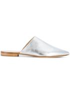 P.a.r.o.s.h. Pointed Slippers - Metallic