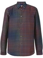 Ps By Paul Smith Check Gradient Fitted Shirt - Multicolour