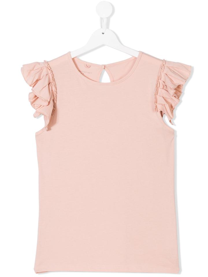 Stella Mccartney Kids Ruffled Sleeves Blouse - Yellow & Orange