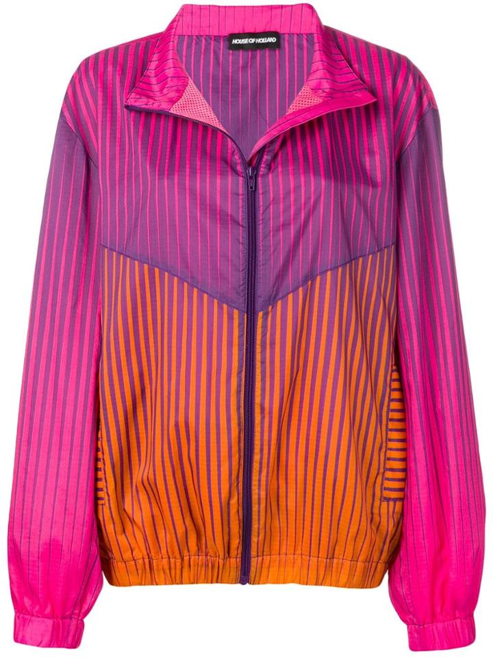 House Of Holland Gradient Bomber Jacket - Pink