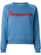 Maison Kitsuné Front Appliqué Sweatshirt
