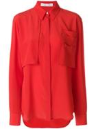 Victoria Beckham Chest Pockets Shirt A - Red