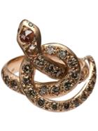 Ileana Makri Berus Coiled Snake Ring
