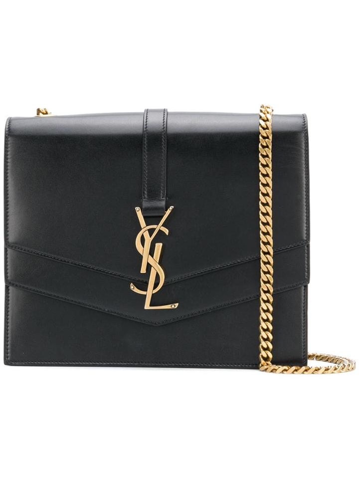 Saint Laurent Medium Sulpice Shoulder Bag - Black
