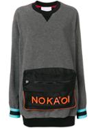 No Ka' Oi Pouch Sweatshirt - Grey
