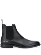Common Projects Elasticated Panel Ankle Boots - Black
