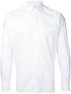 Kent & Curwen - Chest Pocket Shirt - Men - Cotton - M, White, Cotton