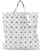Bao Bao Issey Miyake Geometric Patterned Shoulder Bag - Grey