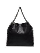 Stella Mccartney Black Falabella Small Faux Leather Shoulder Bag