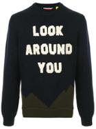 Moncler Look Around You Sweater - Blue